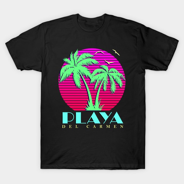 Playa Del Carmen T-Shirt by Nerd_art